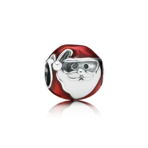 (kép) PANDORA Mikulás charm - 791405ENMX