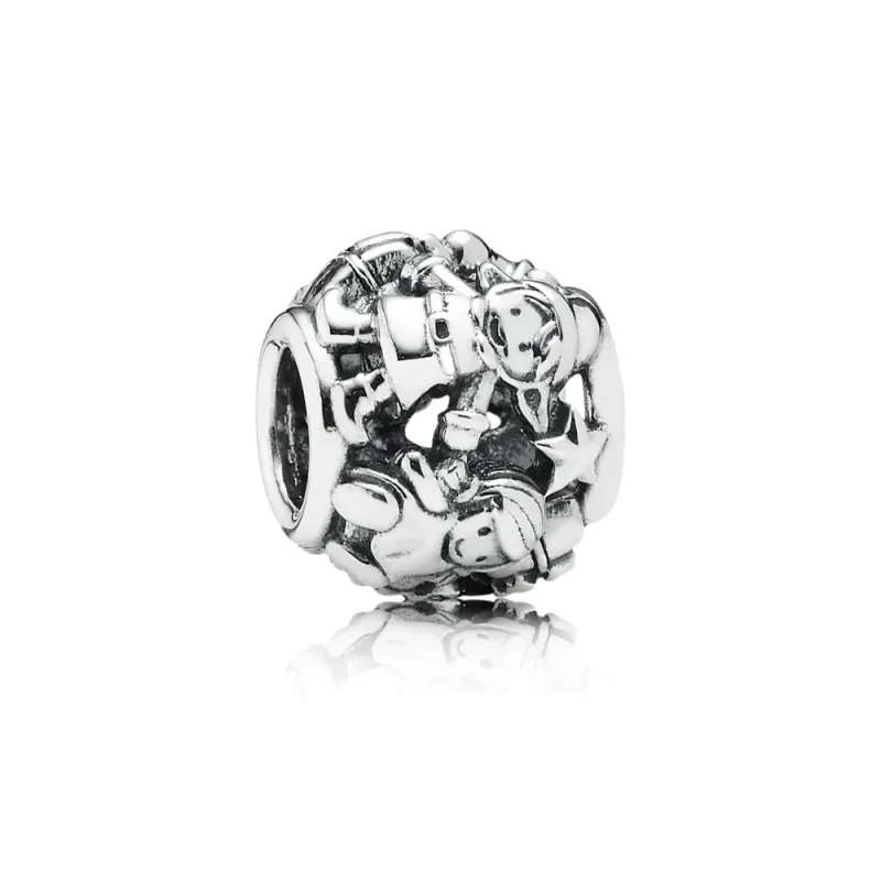 (kép) PANDORA Mikulás manói áttörtmintás charm - 791401