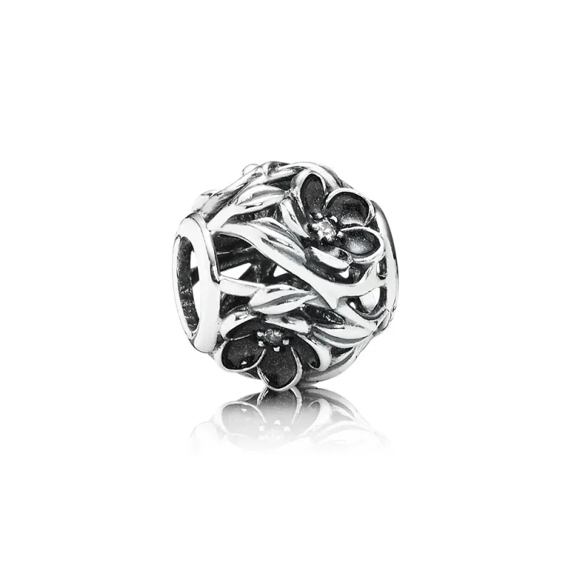 (kép) PANDORA Misztikus virág törtmintás charm - 791409CZ