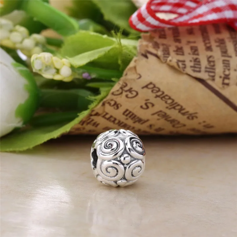 (kép) PANDORA Most kedvezőbb, új áron! - Örvénymintás charm - 790161 - Megtekintés 2