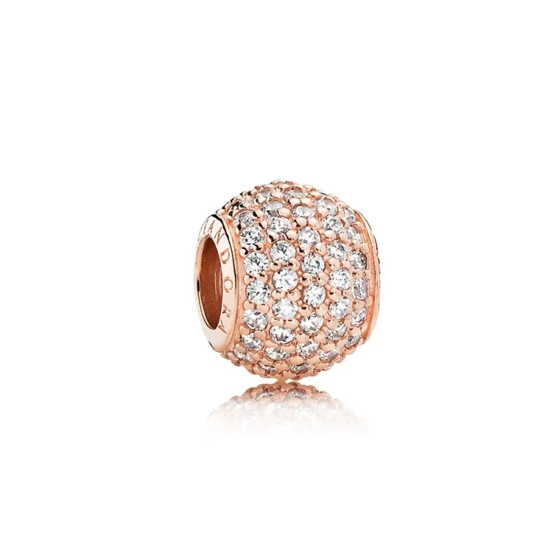 (kép) PANDORA Pavé gömb / FÉM - 781051CZ