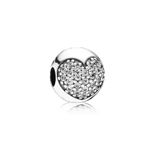 (kép) PANDORA Pavé szív - 791053CZ