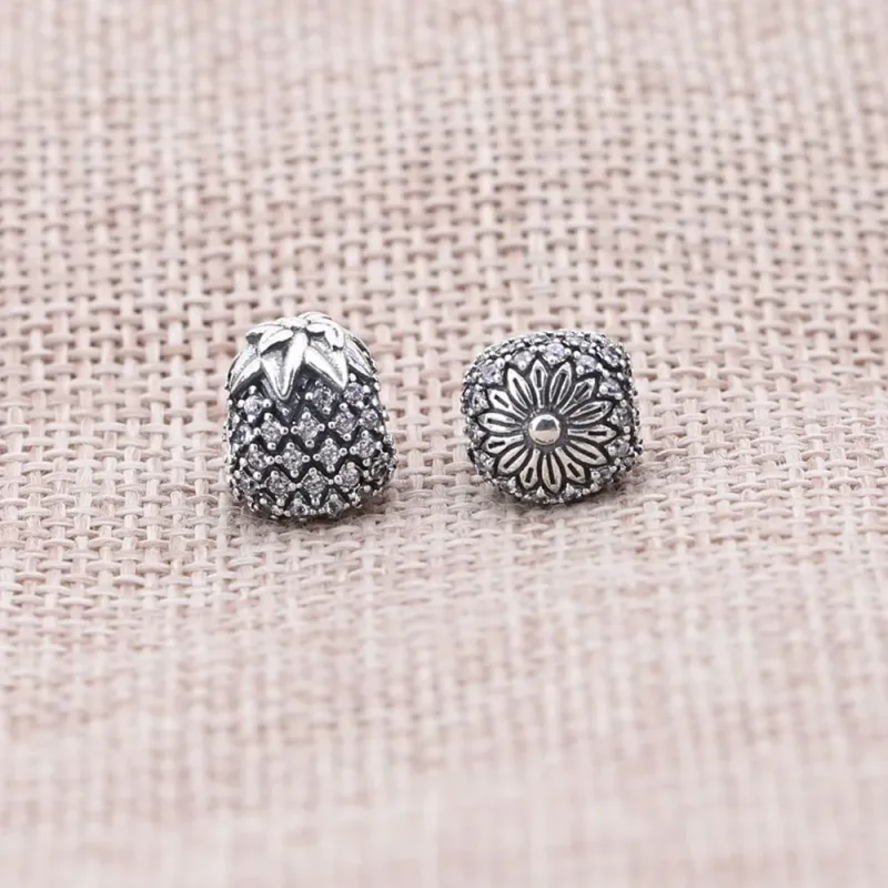 (kép) PANDORA Ragyogó ananász charm - 791293CZ - Megtekintés 2