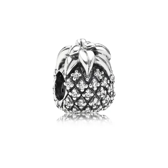 (kép) PANDORA Ragyogó ananász charm - 791293CZ