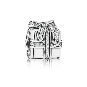 PANDORA Ragyogó meglepetés charm - 791400CZ (kép) PANDORA Ragyogó meglepetés charm - 791400CZ