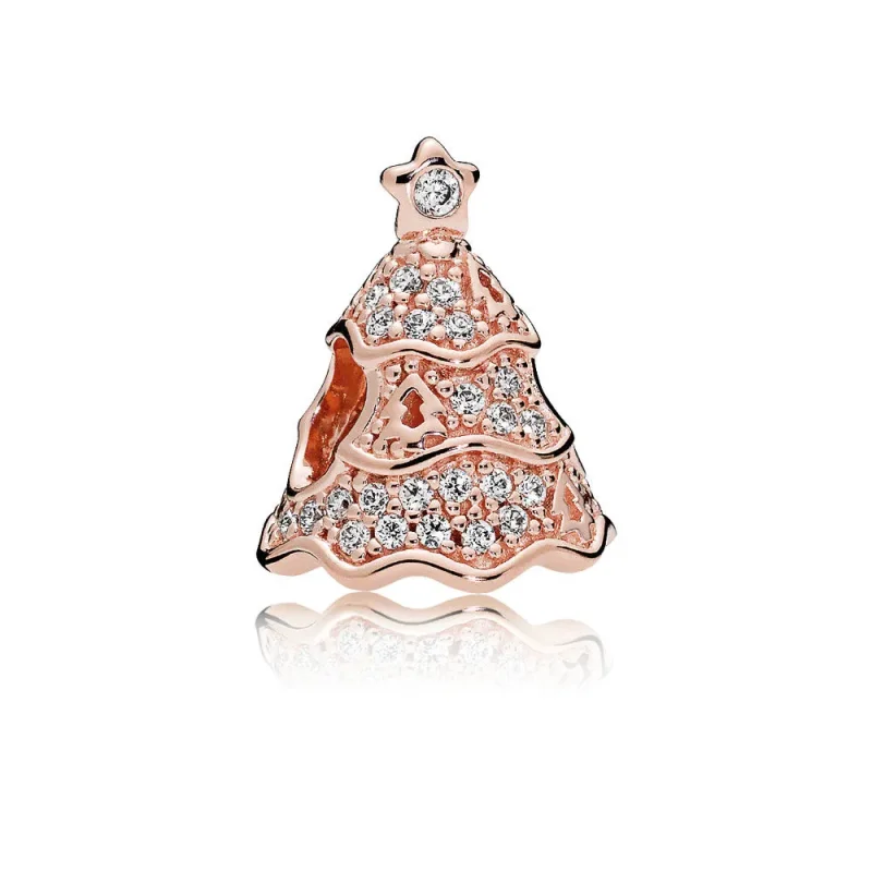 (kép) PANDORA Rose charm, Csillogó karácsonyfa