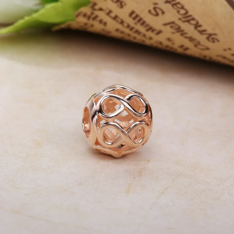 (kép) PANDORA Rose charm, Végtelen ragyogás - Megtekintés 2