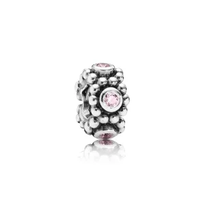 (kép) PANDORA Rózsaszín körjáték spacer - 791122PCZ
