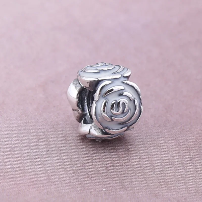 (kép) PANDORA Rózsaszín rózsakert charm - 791291EN40 - Megtekintés 4