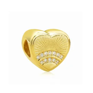 (kép) PANDORA Shine charm, Napfény szív