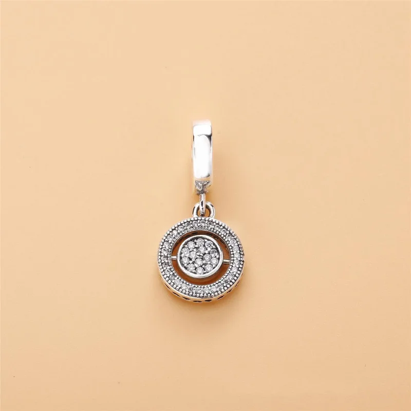 (kép) PANDORA Signature forgó szívei - 797430CZ - Megtekintés 2