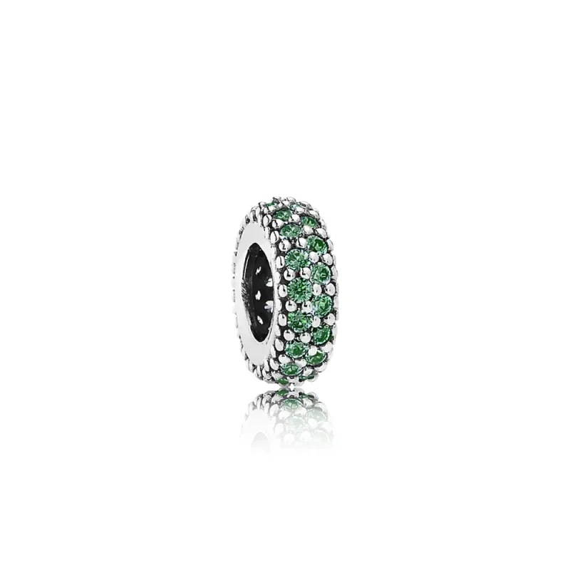 (kép) PANDORA Sötétzöld pavé inspiráció - 791359CZN