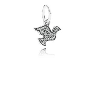 PANDORA Szabadság függő charm - 791350CZ (kép) PANDORA Szabadság függő charm - 791350CZ