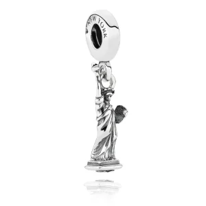 (kép) PANDORA Szabadság-szobor függő charm - 791077