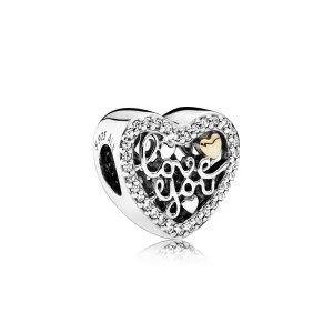 (kép) PANDORA Szerelmes felirat - 792037CZ