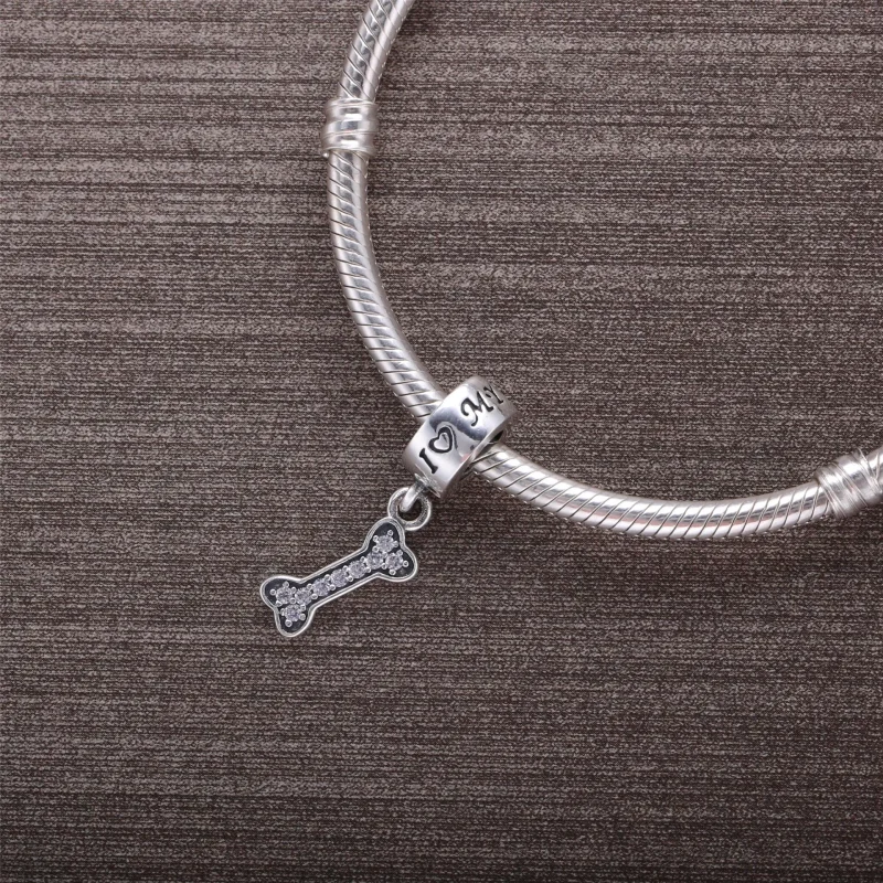 (kép) PANDORA Szeretem a kutyámat függő charm - 791263CZ - Megtekintés 4