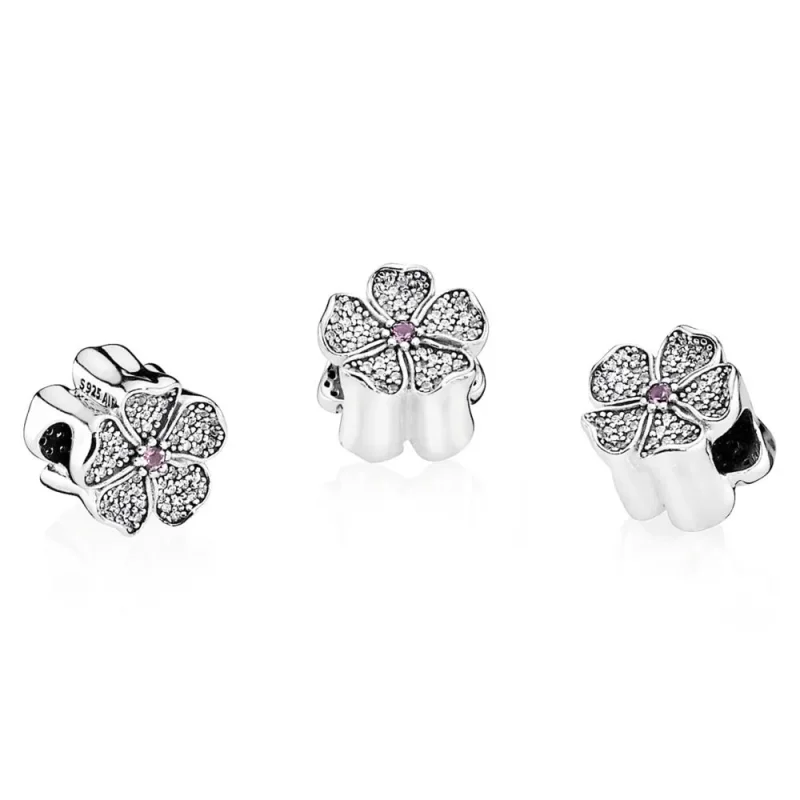 (kép) PANDORA Szikrázó almavirág charm - 791831NBP - Megtekintés 4