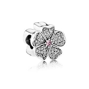 PANDORA Szikrázó almavirág charm - 791831NBP (kép) PANDORA Szikrázó almavirág charm - 791831NBP