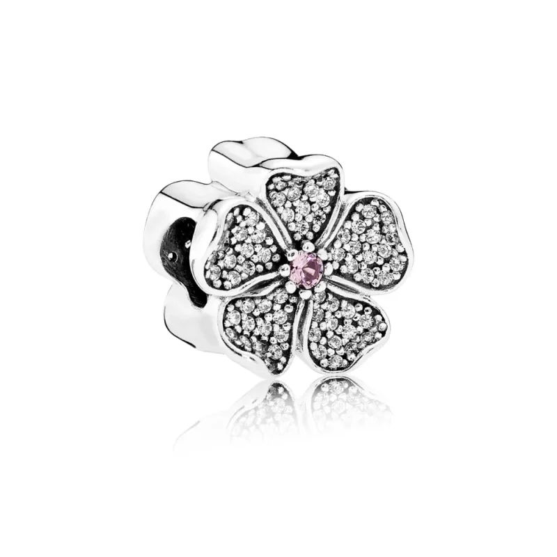 (kép) PANDORA Szikrázó almavirág charm - 791831NBP