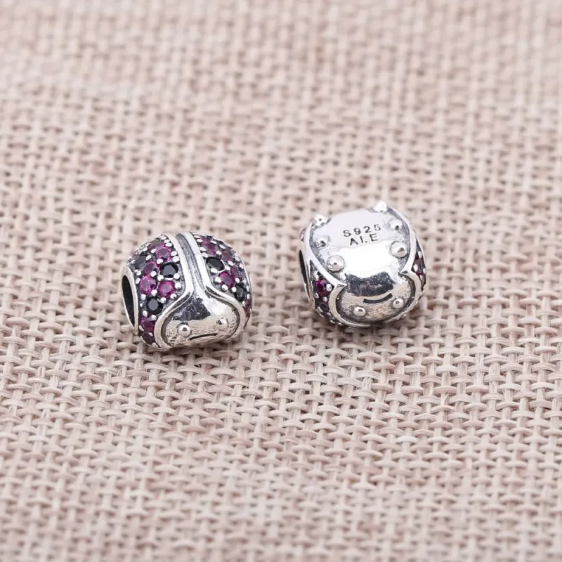(kép) PANDORA Szikrázó katica - 791484CFR - Megtekintés 2