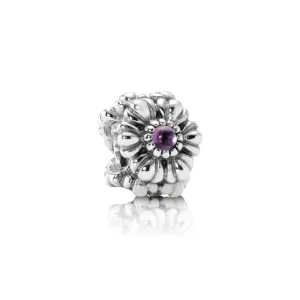 (kép) PANDORA Születésnapi virágok Február charm - 790580AM