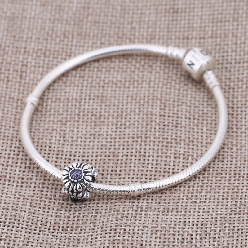 (kép) PANDORA Születésnapi virágok Szeptember charm - 790580LP - Megtekintés 2