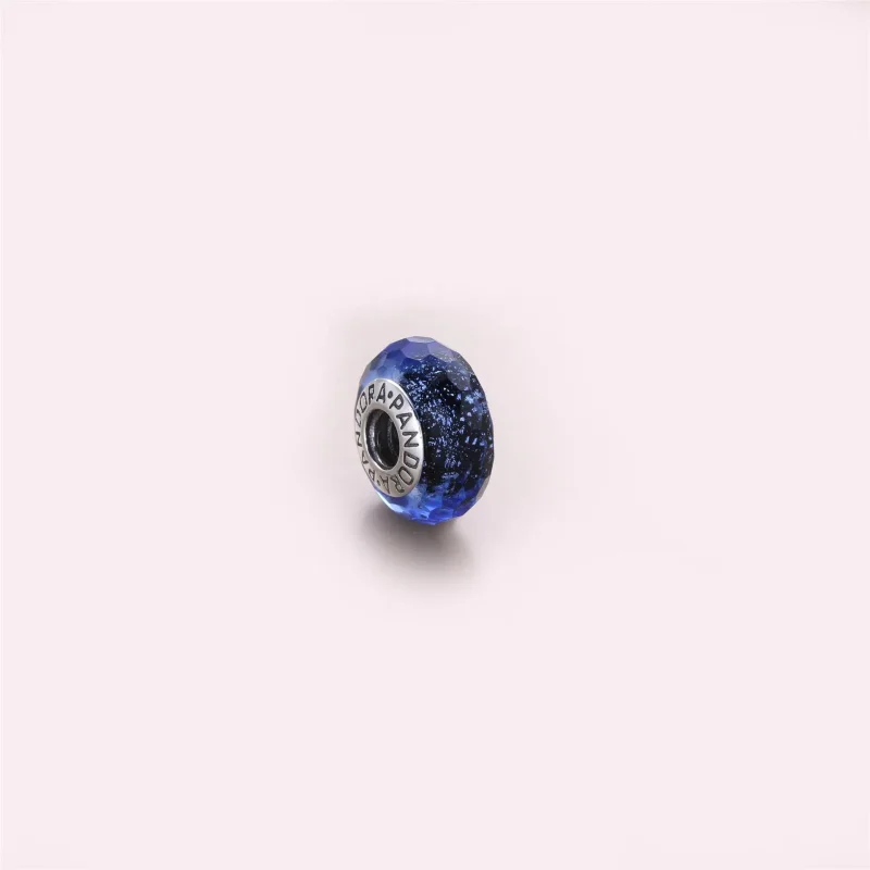 (kép) PANDORA Színjátszó kék, fazettált charm - 791646 - Megtekintés 3