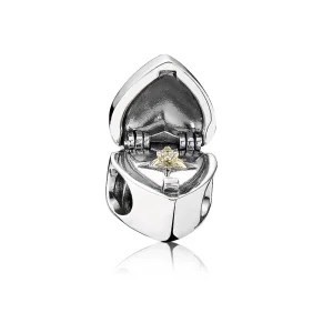 (kép) PANDORA Szívből jövő ajándék charm - 791247CZ