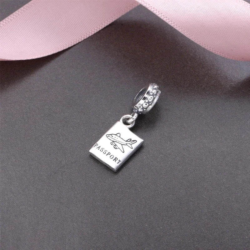 (kép) PANDORA Útlevél függő charm - 791147CZ - Megtekintés 2