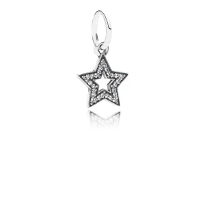 (kép) PANDORA Törekvés függő charm - 791348CZ
