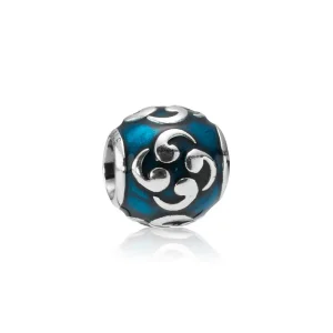 (kép) PANDORA Türkiz vessző charm - 790491EN08