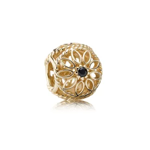 (kép) PANDORA Áttört mintás kasvirág charm - 750821SPB