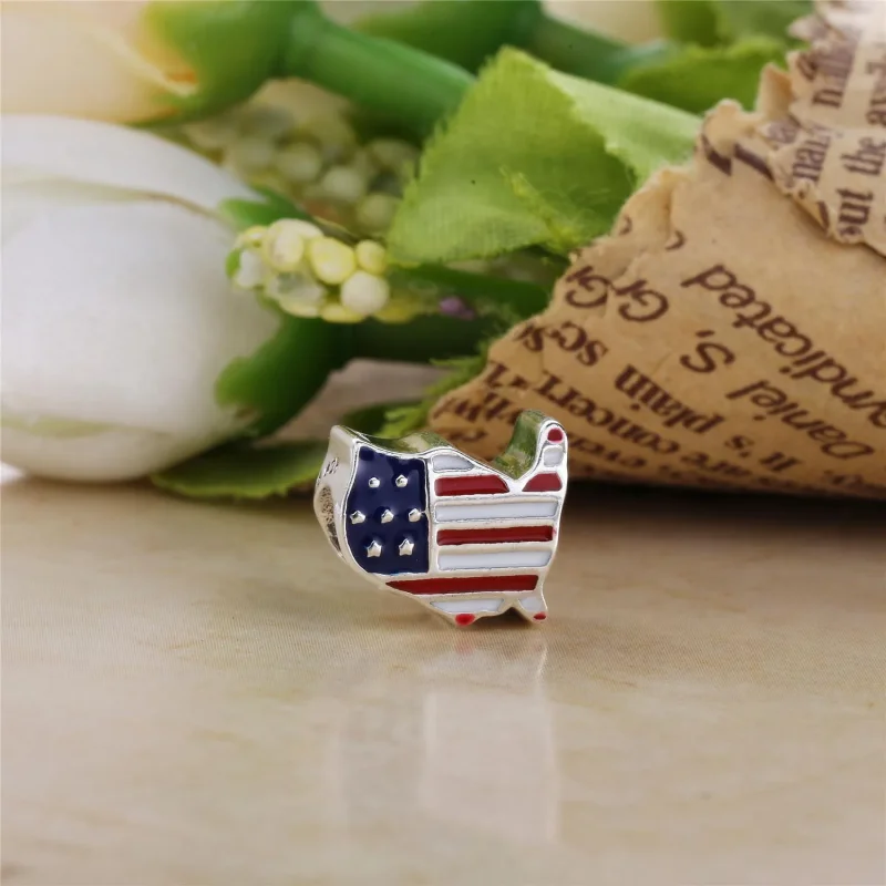 (kép) PANDORA USA charm - 791272ENMX - Megtekintés 2