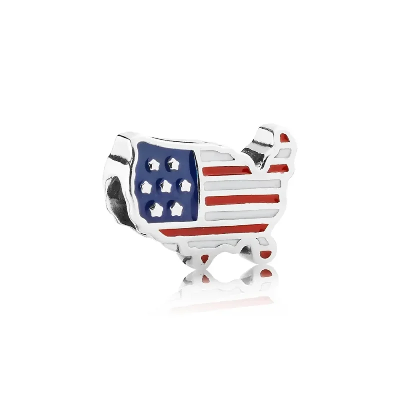 (kép) PANDORA USA charm - 791272ENMX
