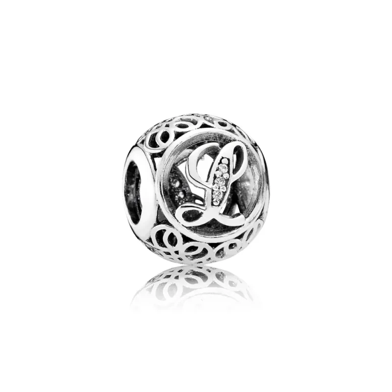 (kép) PANDORA Vintage L, sterling ezüst, cirkónia - 791856CZ