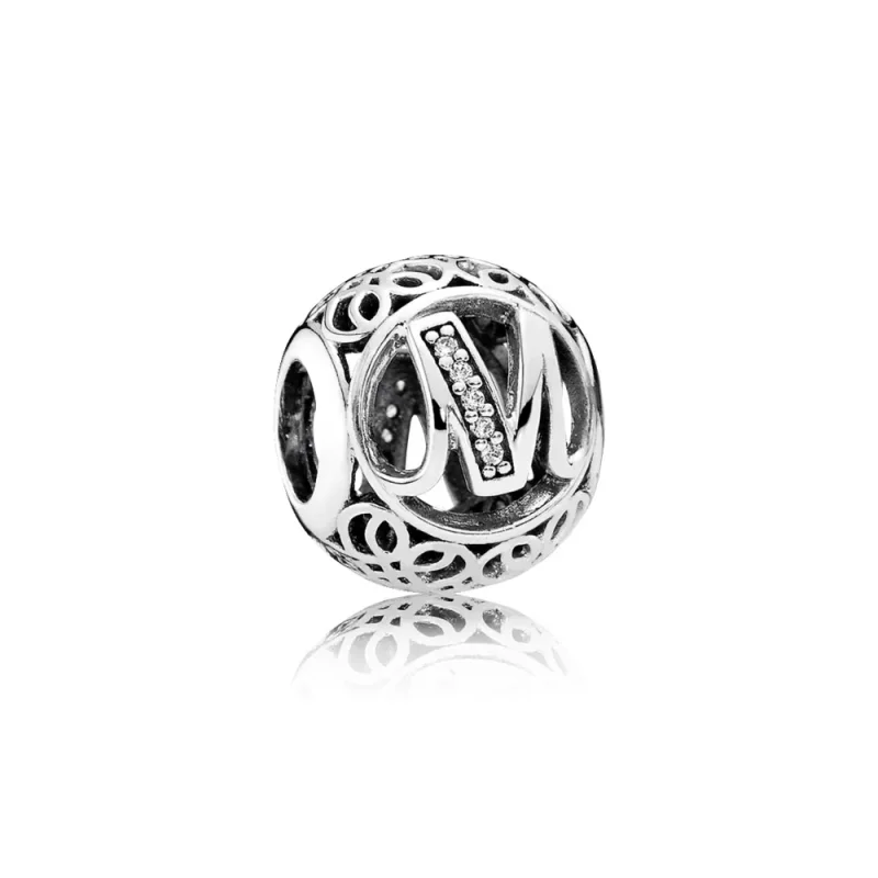 (kép) PANDORA Vintage M, sterling ezüst, cirkónia - 791857CZ
