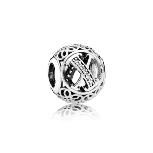 (kép) PANDORA Vintage X, sterling ezüst, cirkónia - 791868CZ