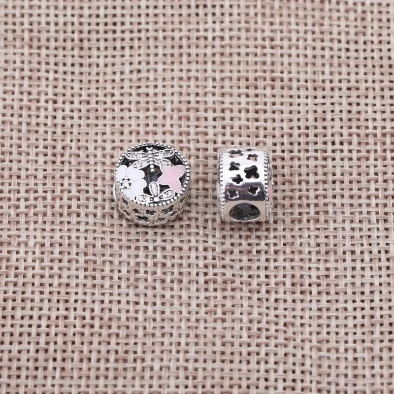 (kép) PANDORA Virágköltemény charm - 791842ENMX - Megtekintés 3