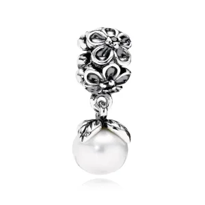 (kép) PANDORA Virágzó ibolya függő charm - 790858P