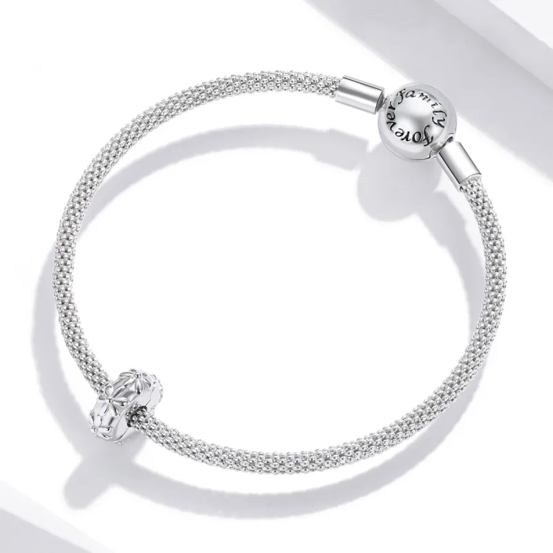 (kép) PANDORA típusú százszorszép klip charm - SCC1795 - Megtekintés 3