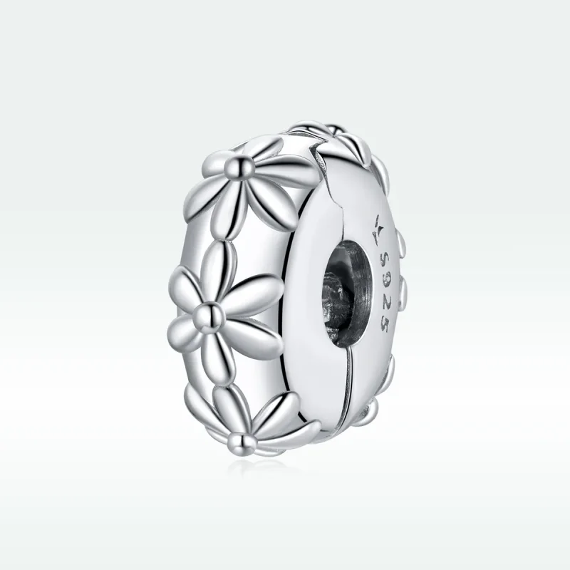 (kép) PANDORA típusú százszorszép klip charm - SCC1795 - Megtekintés 5
