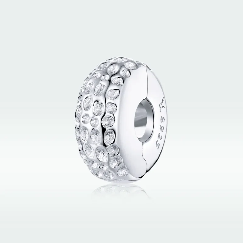 (kép) PANDORA típusú texture klip charm - SCC1490 - Megtekintés 5