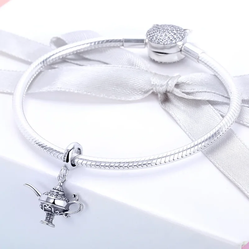(kép) PANDORA típusú aladdin-lámpa függő charm - SCC703 - Megtekintés 2