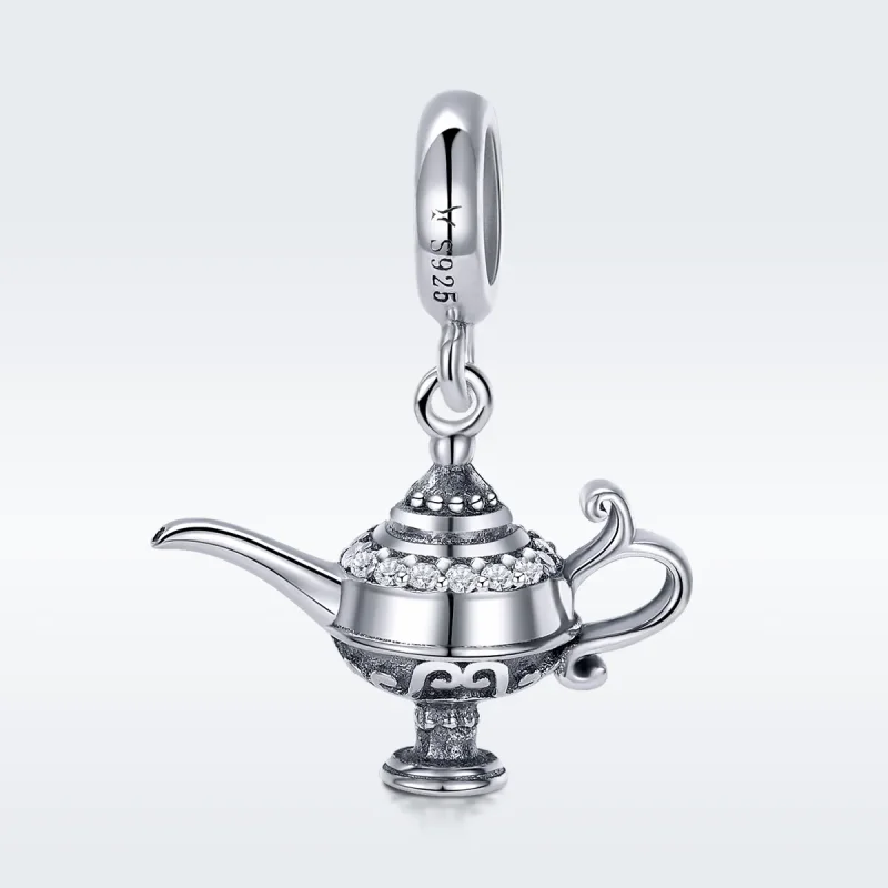 (kép) PANDORA típusú aladdin-lámpa függő charm - SCC703 - Megtekintés 3