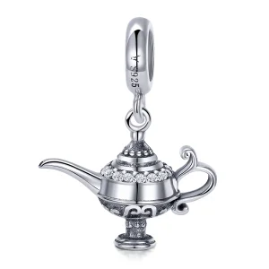 (kép) PANDORA típusú aladdin-lámpa függő charm - SCC703