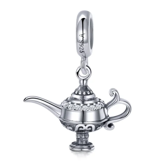 (kép) PANDORA típusú aladdin-lámpa függő charm - SCC703