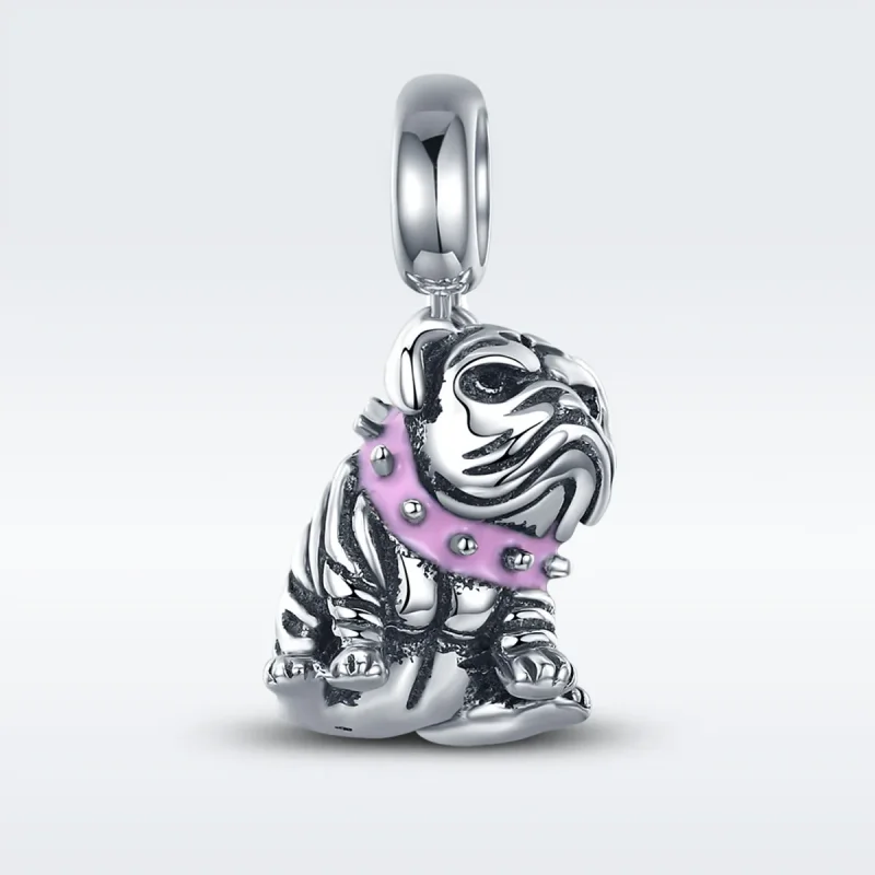 (kép) PANDORA típusú angol bulldogs függő charm - SCC552 - Megtekintés 2