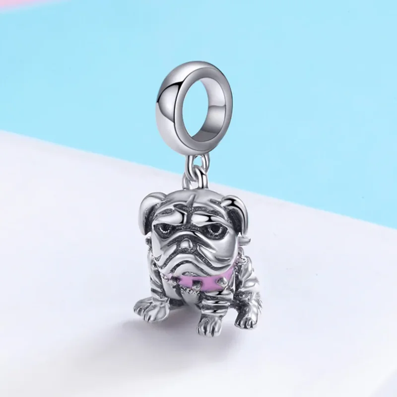 (kép) PANDORA típusú angol bulldogs függő charm - SCC552 - Megtekintés 3