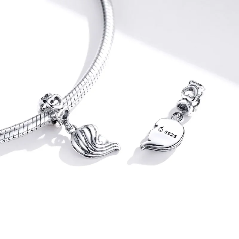 (kép) PANDORA típusú anya és lánya függő charm - BSC275 - Megtekintés 4