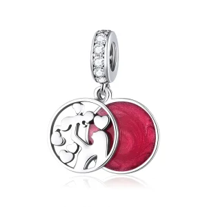 (kép) PANDORA típusú anyai szeretet függő charm - SCC1460